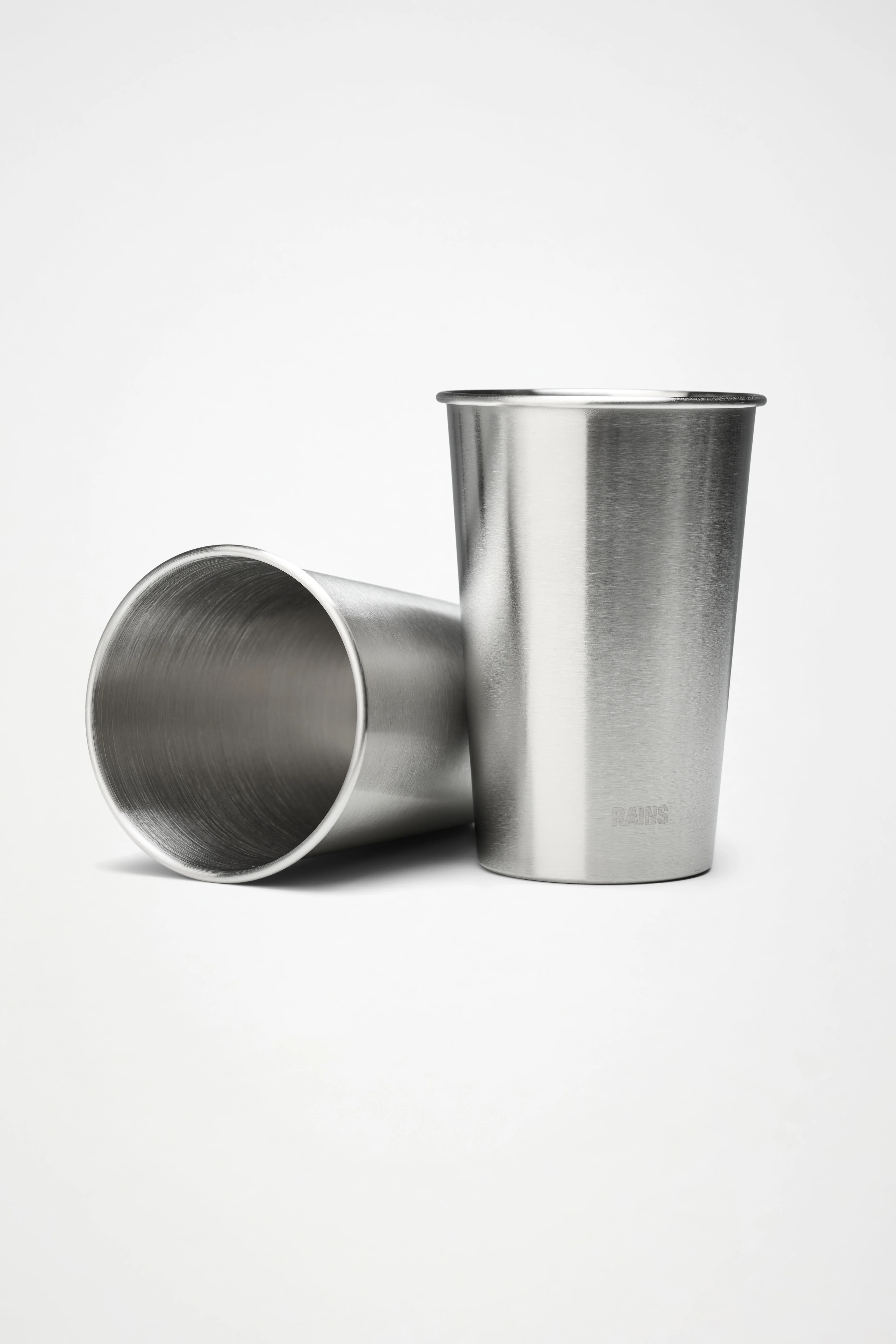 Stainless Steel 2-Pack Cups 500ml - Image 2